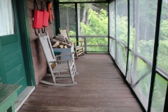 grants-camps-sporting-camp-cabin-clark-porch-rangeley-maine
