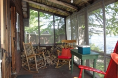 grants-camps-sporting-camp-cabin-hut-porch-rangeley-maine