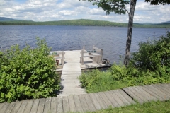 grants-camps-sporting-camp-cabin-royal-blue-dock-rangeley-maine