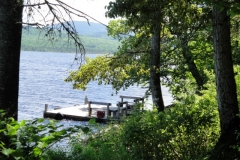grants-camps-sporting-camp-cabin-skeet-dock-rangeley-maine