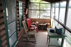 grants-camps-sporting-camp-cabin- westend-porch-rangeley-maine