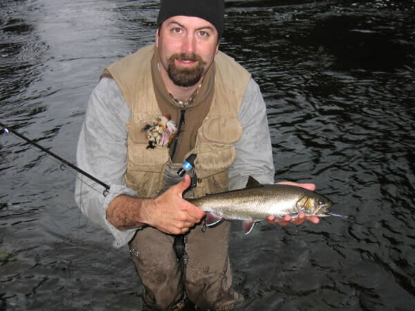 Native Brook Trout & Landlocked Salmon Fly Fishing Rangeley Maine at  Grant's Kennebago Camps